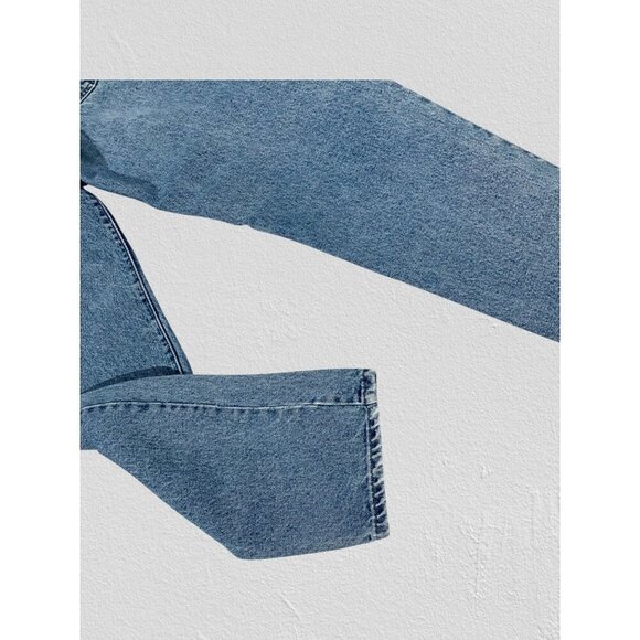 Vintage Guess Ladies Blue Denim High Waisted Jeans Size 26 Classic Fit Logo - Picture 8 of 10